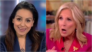 Lefties losing it Sky News host roasts leftie Jill Biden after Trump rant [upl. by Gautea]