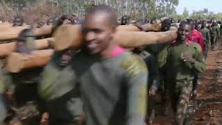 kdf training 2023 recruits training school eldoret [upl. by Aitnis]