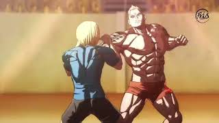 Kengan Ashura AMV  Killing Cause Im Hungry Meguro Masaki vs Muteba Gizenga Full Fight Scene [upl. by Crompton2]