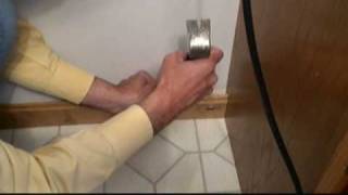 How to Remove Baseboard Trim Video [upl. by Vitus]