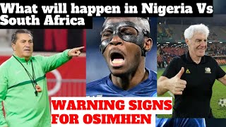 NIGERIA VS SOUTH AFRICA  Pastor Prophecy on Nigeria Vs South Africa Match Winner [upl. by Esau]