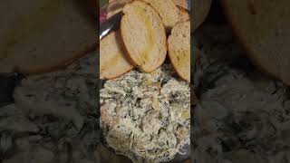 Spinach Shrimp Artichoke Dip😋🙂foodshorts food comeletseat foodie yummy [upl. by Nivlam]