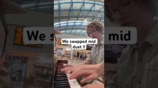 We swapped mid duet piano boogiewoogie music [upl. by Ladnor366]