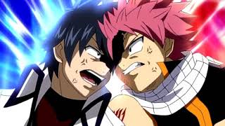 FAIRYTAIL Natsu and Gray Funny Fighting Moments [upl. by Ecirpac]