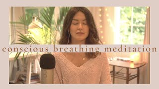 ASMR Conscious Breathing Guided Meditation  For Relaxation  Inner Peace  Personal Attention [upl. by Kampmann]