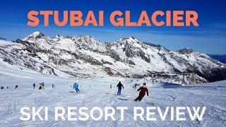 The Stubai Glacier Ski Resort Review for Beginners and Families [upl. by Rockey]