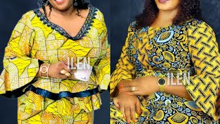 Asoebi Style 2023 Most Latest Lace Velvet amp Ankara Styles For Owanbe  Ankara Styles 2023 Lace [upl. by Imuy]