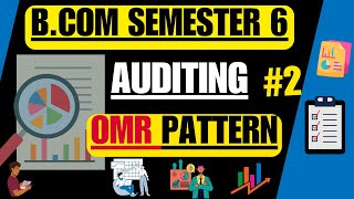 Mcqs of Auditing Bcom Semester 6 OMR Pattern part2 [upl. by Simonne876]