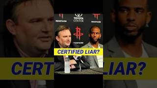 Chris Paul blasts Daryl Morey for lying nba chrispaul cp3 houstonrockets darylmorey lac okc [upl. by Broddie]