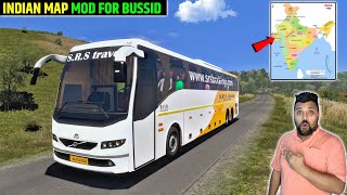 Indian Map Mod for Bus Simulator Indonesia  Indian Traffic Mod For Bus Simulator Indonesia [upl. by Aketahs]