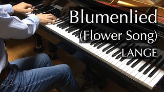 花の歌（ランゲ） Blumenlied Flower Song  Lange  pianomaedaful [upl. by Ermin59]