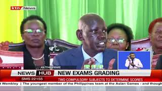 New exams grading Government announces new grading system for KCSE [upl. by Akinehs]