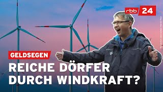 Fast 5 Millionen Euro Ein Dorf in Brandenburg wird reich durch Windräder [upl. by Cameron]