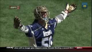 Notre Dame vs Syracuse Mens Lacrosse ACC Championship Highlights [upl. by Hatokad683]