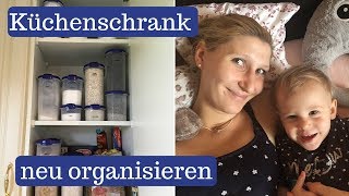 Küchenchaos😱 I Küchenschrank neu organisieren Tupper I Schwangerschafts Family Vlog I AllesClärchen [upl. by Antrim]