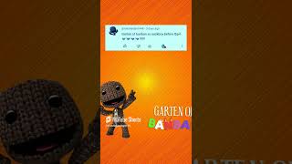 Sackboy vs Garten of Banban shorts [upl. by Nirual]