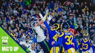 Jacob Hollister Micd Up Week 14 at Rams  2019 Seahawks Saturday Night [upl. by Krebs]