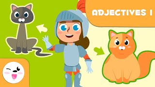 ADJECTIVES 🐭 Animals 🐘 Vocabulary for Kids 🐢🐆 Episode 1 [upl. by Afra]