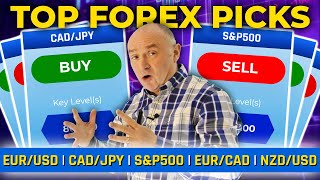 This Weeks TOP 5 Forex Picks EURUSD SampP 500 amp more  MARKET EVENTS [upl. by Mattah]