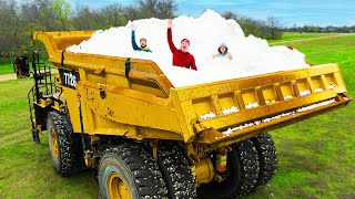 I Filled My Dump Truck With Packing Peanuts [upl. by Doowrehs704]