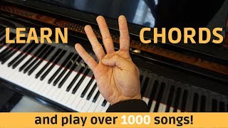 Learn 4 Easy Chords to Quickly Play Thousands of Songs [upl. by Morton]