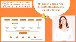 Mit diesen 5 Tipps wird Ihre MDK Begutachtung ein voller Erfolg [upl. by Hoes494]