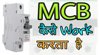 Working of MCB and its Construction In Hindi [upl. by How567]