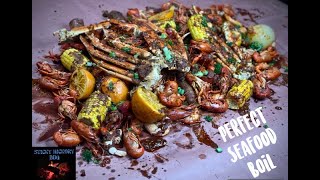 Perfect Cajun Crawfish Boil seafoodboil crawfishboil [upl. by Issi]