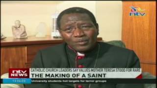 Values Mother Teresa stood for rare  Bishop Alfred Rotich [upl. by Lattonia]