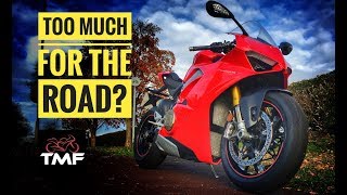 Ducati Panigale V4S Review [upl. by Yrrum]