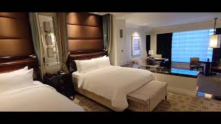 Palazzo Las Vegas Oct 2022 Luxury Two Queen Suite Room  15802 [upl. by Aletta599]