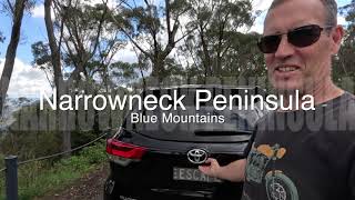 Narrowneck Peninsula Blue Mountains on Mountain Bikes [upl. by Babette131]