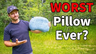 Thermarest Air Head Camp Pillow  Review [upl. by Naujal926]