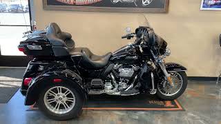 2018 HarleyDavidson Tri Glide in Vivid BlackFLHTCUTG [upl. by Kcirdneked816]