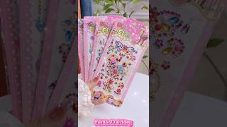 Stickers 3D so cute  Hình dán 3D dễ thương kawaii cute sticker students 3d accessories [upl. by Heeley]