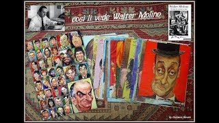 Walter Molino caricature by Costante Bonvini [upl. by Eimaj540]