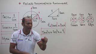 Relação Fundamental da Trigonometria 🚨 TRIGONOMETRIA 28 [upl. by Kiker]