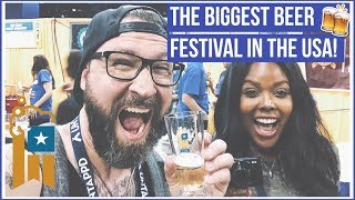 BUCKET LIST TRIP TO THE BIGGEST CRAFT BEER FESTIVAL IN AMERICA DENVER  GABF  Colorado Vlog Pt 4 [upl. by Vierno]