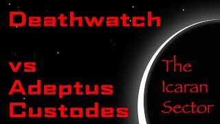 2000 Points Deathwatch vs Adeptus Custodes 10th Edition Rule of 1 Warhammer 40k Battle Report [upl. by Chard]