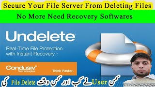 Undelete Files Quickly with Condusivs instant File Recovery Software [upl. by Natsirhc]