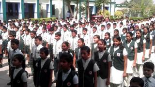 National Anthem by SRD Public Senior Secondary School Akola Agra [upl. by Etnauj]