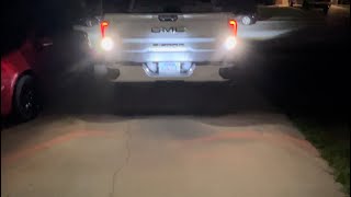 2022 GMC Sierra Refresh LED reverse bulb installation [upl. by Doran658]