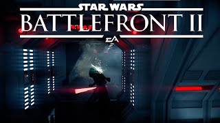 Star Wars Battlefront 2 Kylo Ren Realistic Gameplay No HUD No Commentary [upl. by Janine]