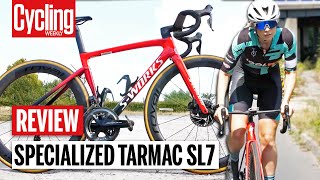 Specialized SWorks Tarmac SL7 Review  Cycling Weekly [upl. by Auqenahs523]