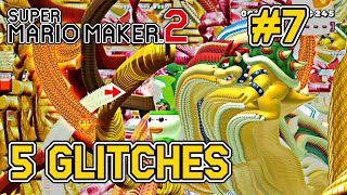 5 Glitches In Super Mario Maker 2 7 [upl. by Lyreb]