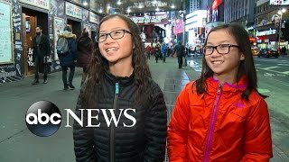 Identical Twins Reunited on GMA Explore NYC Together [upl. by Zetroc]