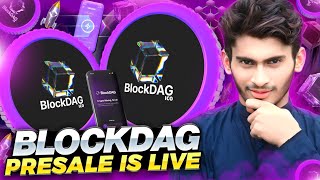 A NEW HIDDEN GEM 🔥 BLOCKDAG 🔥PRESALE 339M RAISED SO FAR 🔥 COMPLETE REVIEW WATCH NOW 🔥 [upl. by Nwahsyd]