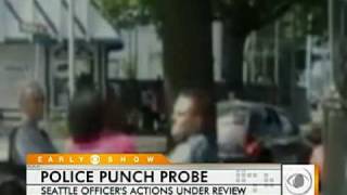 Cop Punches Woman on Tape [upl. by Zzahc]