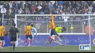 LazioLecce 12 highlights e tabellino [upl. by Oludoet]