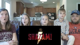 SHAZAM TRAILER REACTION [upl. by Guthry]